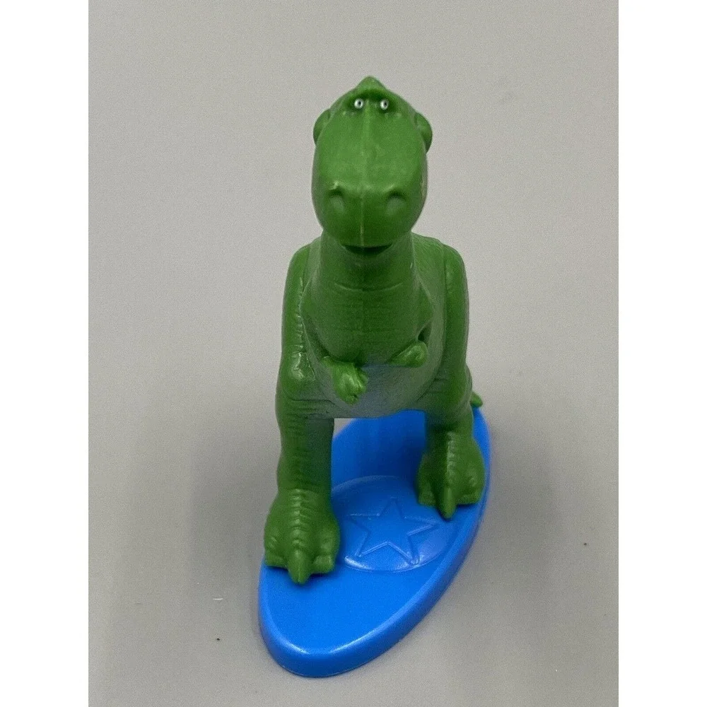 2019 Disney Pixar Toy Story Rex PVC Figure Cake Topper T-Rex Toy 2.25